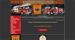 Desktop Screenshot of boonsborofire.org